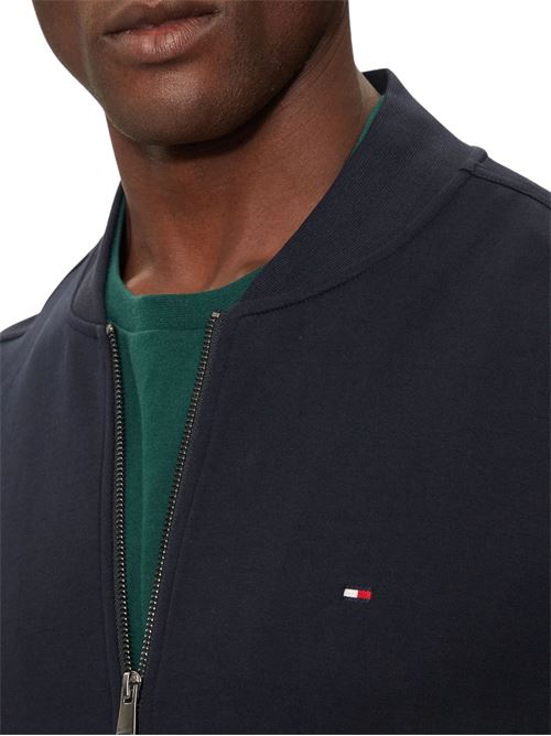 Felpa blu in cotone Tommy Hilfiger | MW0MW37357DW5